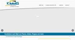 Desktop Screenshot of kimmig-gmbh.de